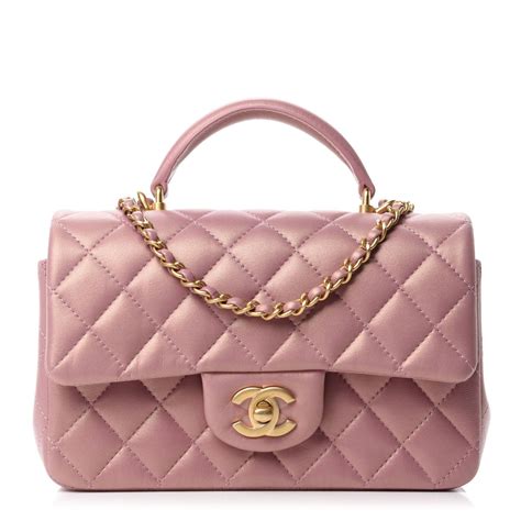 chanel mini rectangular top handle|vintage chanel top handle bag.